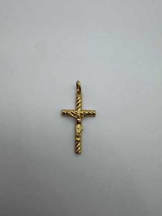 011-03-00619 COLGANTE CRUZ ORO 18K