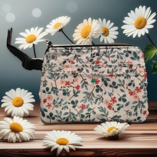 Riñonera enfermera estampado floral