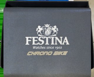 Reloj Festina Cronógrafo Negro y Dorado