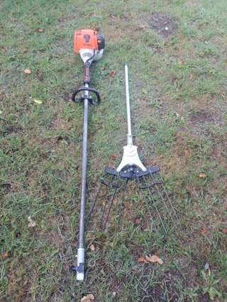 Vareador de aceitunas Stihl KM100