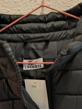 Chaleco Lacoste Negro