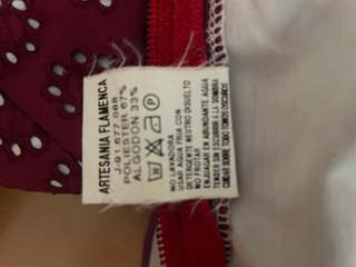 Traje de flamenca talla 38
