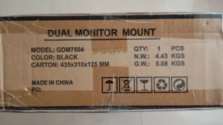 Soporte Doble Monitor 13-32 pulgadas