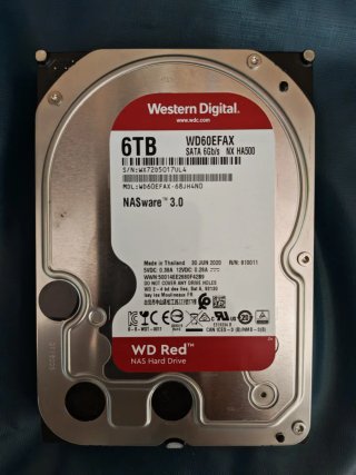 Hard Disk Western Digital Red 6TB (GUASTO)