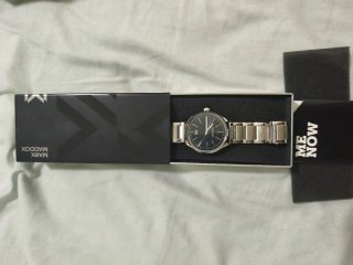 Reloj Mark Maddox Plateado y Negro