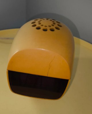 Antigua lámpara Radio Despertador Vintage