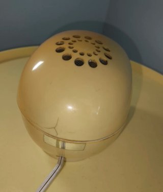 Antigua lámpara Radio Despertador Vintage