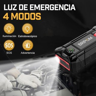 SIN ABRIR Arrancador Batería 9000A+Compresor Aire
