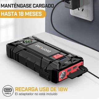 SIN ABRIR Arrancador Batería 9000A+Compresor Aire