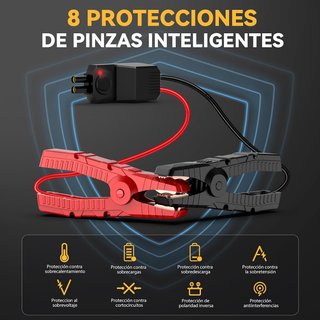 SIN ABRIR Arrancador Batería 9000A+Compresor Aire