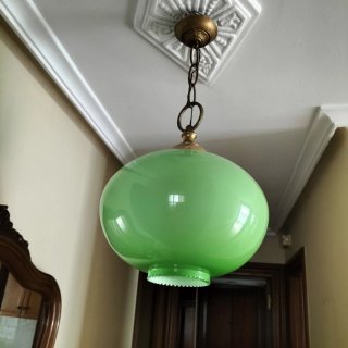 Lámpara de Techo Verde