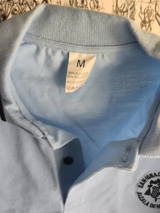 Polo azul SAN IGNACIO DE LOYOLA Talla M