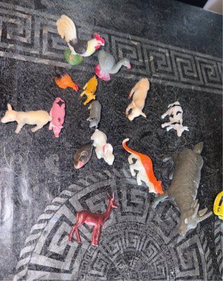 Lote Animalitos Juguete o Belén