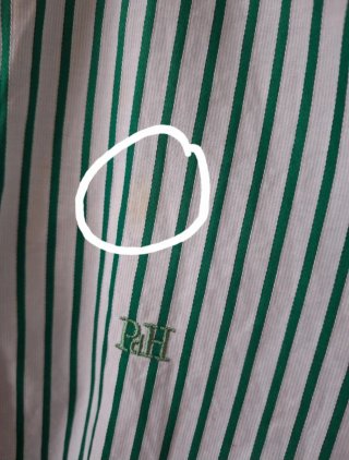 Camisa Pedro del Hierro rayas verdes Talla L