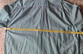 Camisa Pedro del Hierro rayas verdes Talla L