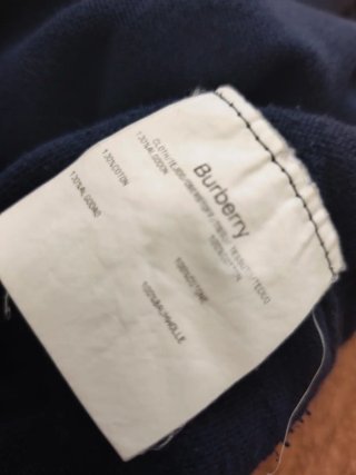 Jersey Burberry Azul