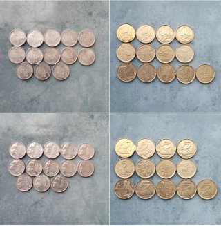 Monedas antiguas Juan Carlos I