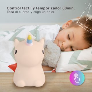 Luz de Noche Infantil LED Unicornio