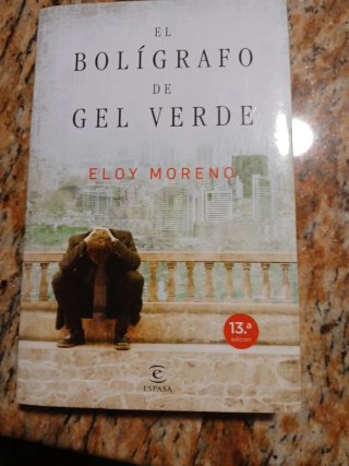 Libro el bolígrafo de gel verde