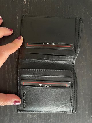 Cartera Billetera de Piel marron
