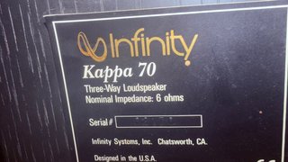Set de 5 Altavoces Infinity Kappa