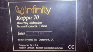 Set de 5 Altavoces Infinity Kappa