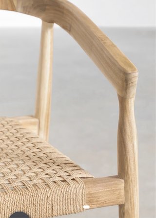 2 Sillas Sklum Visby de Madera teca