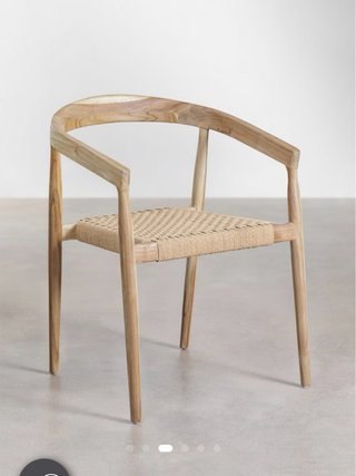 2 Sillas Sklum Visby de Madera teca