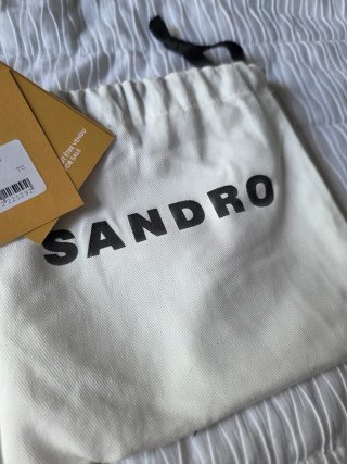 Monedero croché Sandro negro