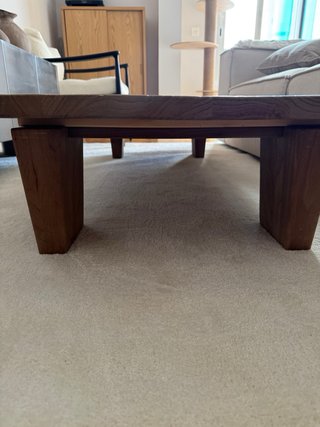 Mesa de centro Zara Home de madera
