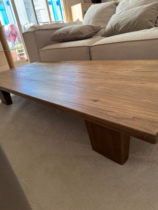 Mesa de centro Zara Home de madera