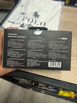 Altavoz Portátil WESDAR Tipo Tocadiscos
