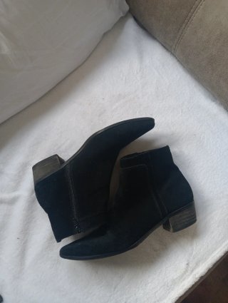Botines Negros de Ante Talla 41