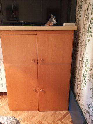 Módulo de armario de madera