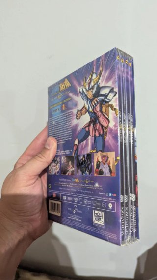 Saint Seiya Box 1 Saga del Santuario DVD