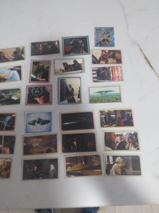Lote de 37 Cromos Star Wars Episodio 1