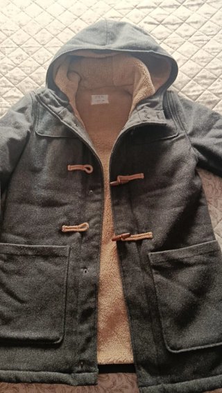 Trenca niño ZARA gris