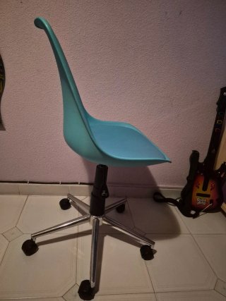 Silla de escritorio azul