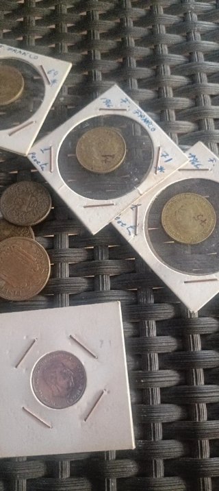 Lote de monedas antiguas