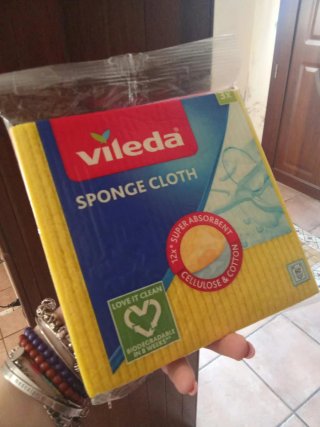 Panni spugna Vileda 3X super assorbenti