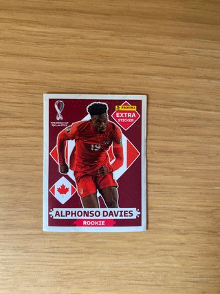 Panini Extra Sticker Alphonso Davies Rookie