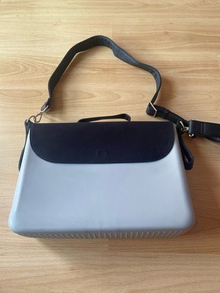 Bolso O bag negro y gris