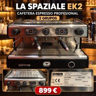 La Spaziale EK2 Cafetera Espresso 2 Grupos