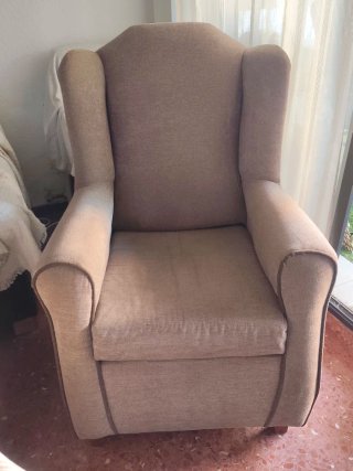 Sillón Orejero Marrón