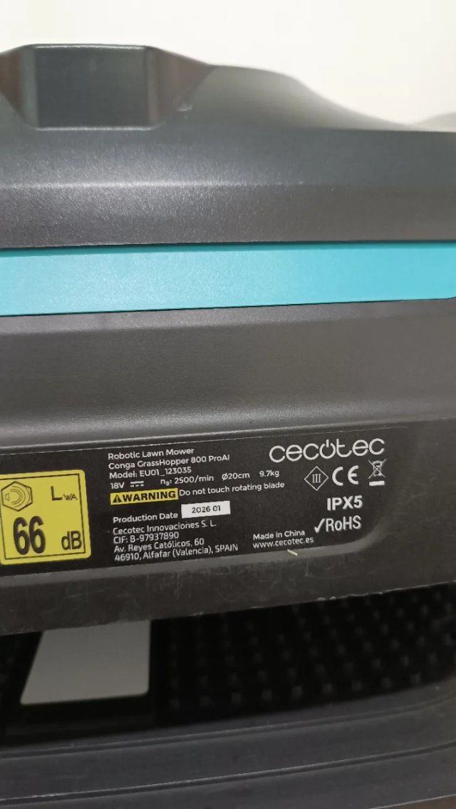 Tagliaerba Cecotec GrassHopper 800 proAI W45J2200