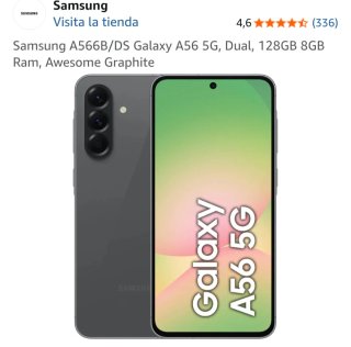 Samsung Galaxy A56 5G 128GB Gris