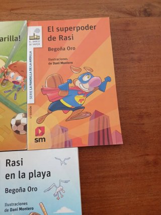 Libros de Rasi la ardilla