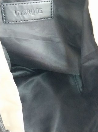 Mochila Uterqüe Nailon y Piel