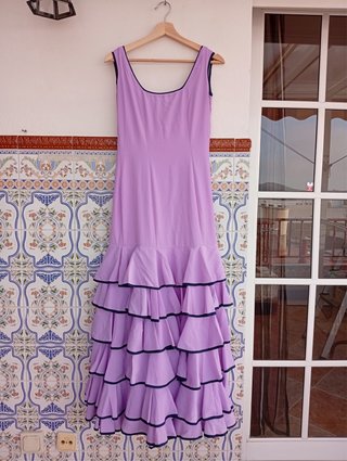 Traje de Flamenca Morado