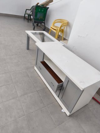 Mesa de centro y mueble TV salón